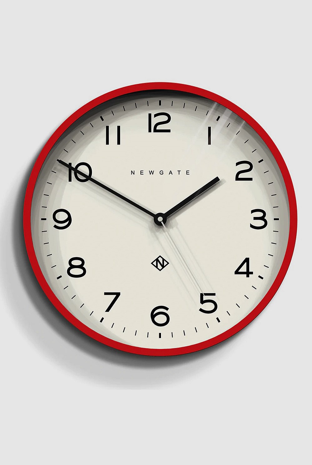 Number Three Echo Clock - Silicone Red