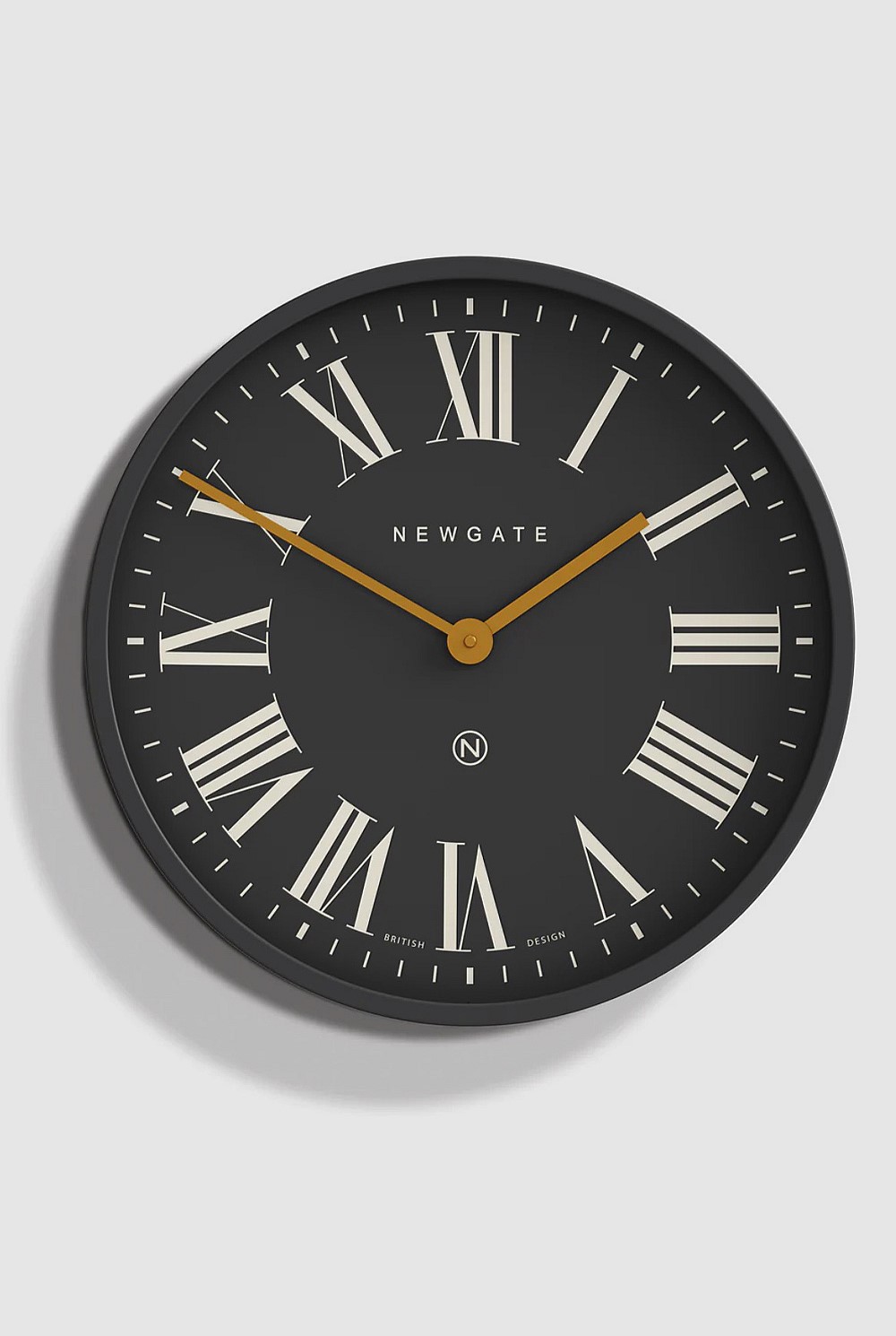 Mr Butler Wall Clock - Moonstone Grey Reverse Dial
