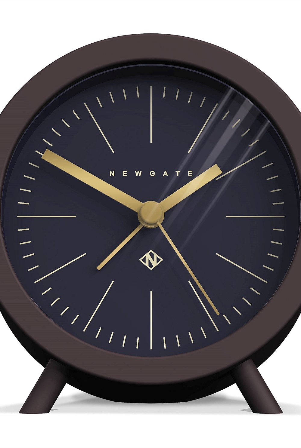 Fred Alarm Clock - Chocolate Black Reverse Dial