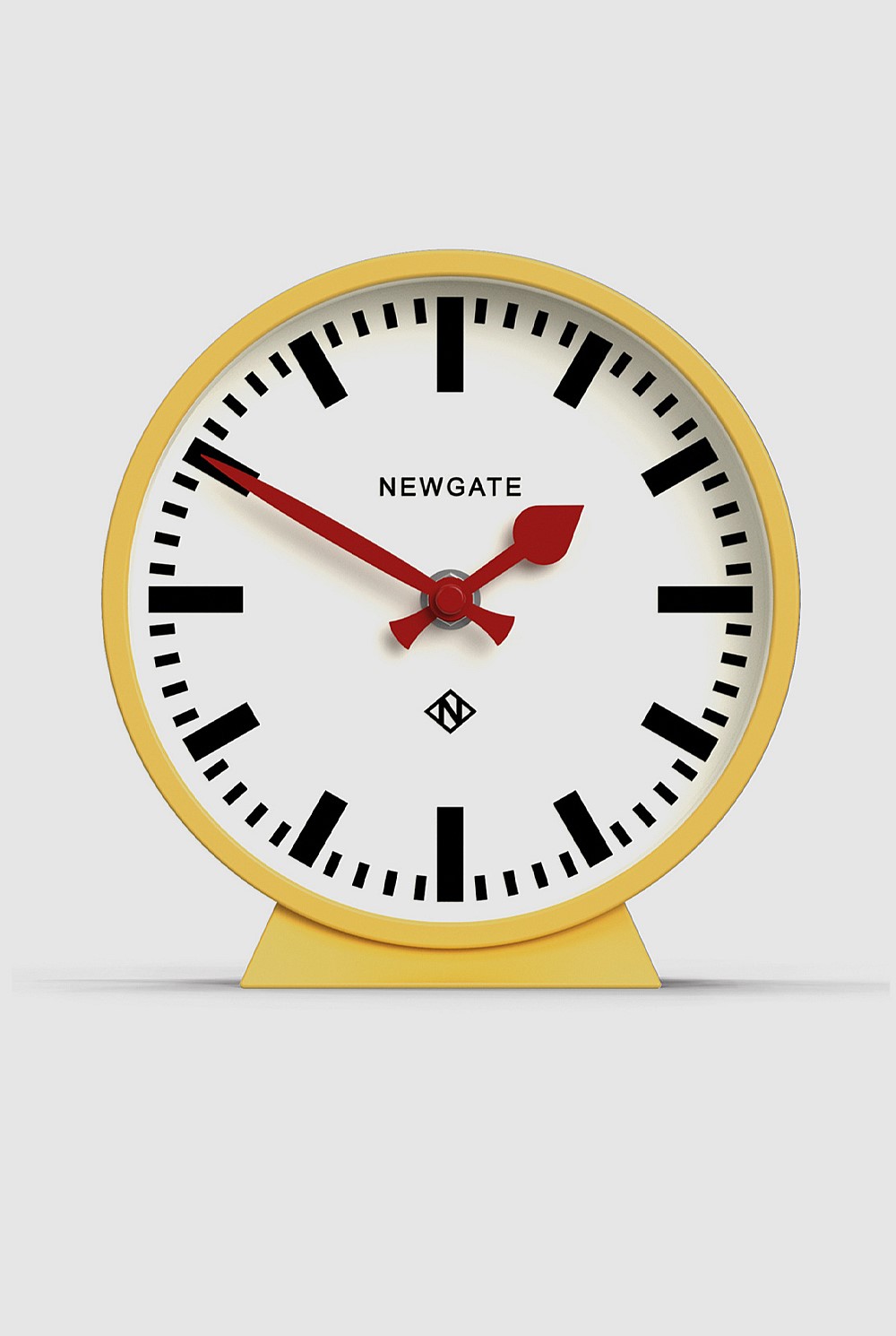 Railway Mantel Clock - Cheeky Yellow