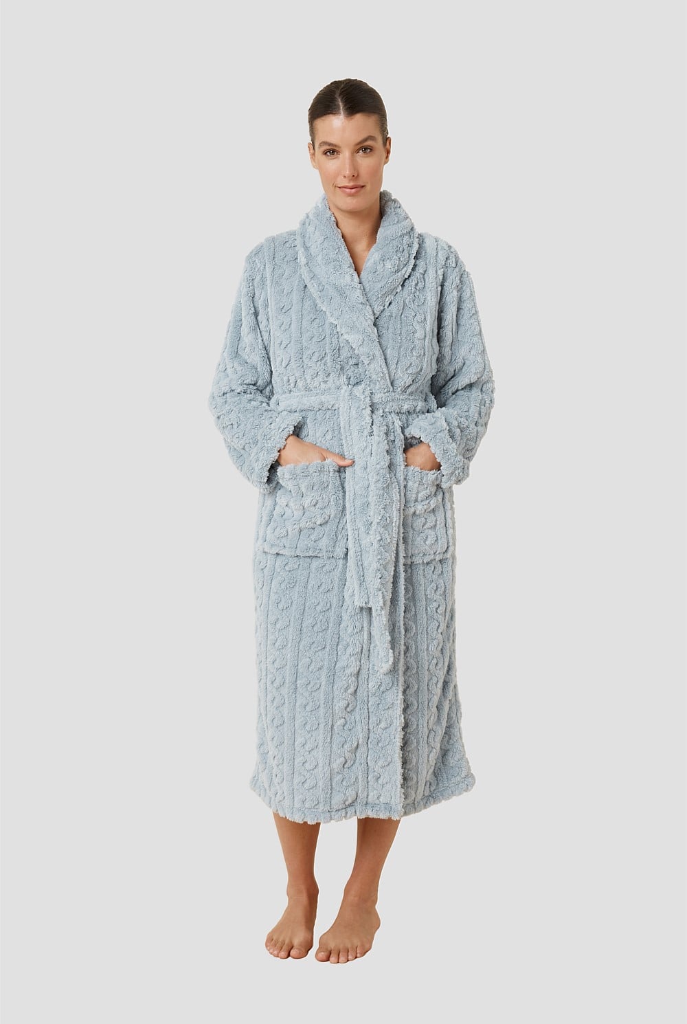 Gabriella Plush Long Robe
