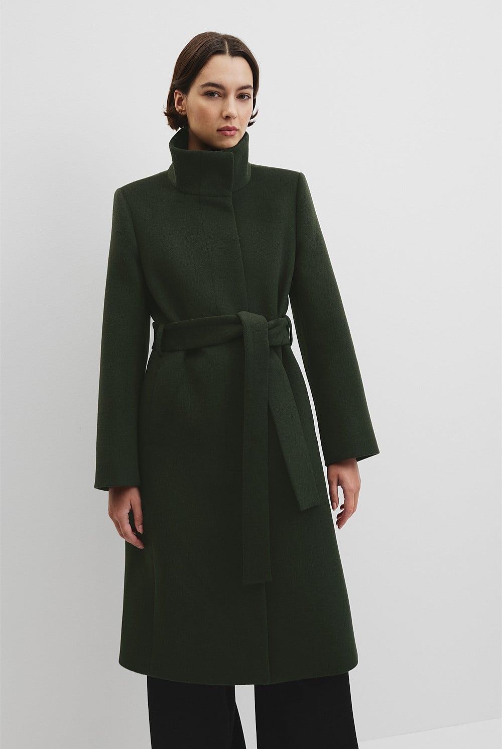 Stand Collar Coat