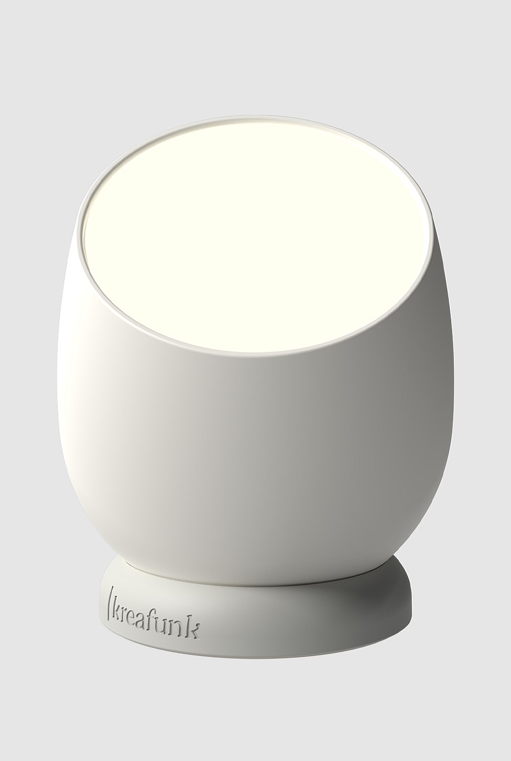 Beam Portable Rechargeable Touch Lamp - White