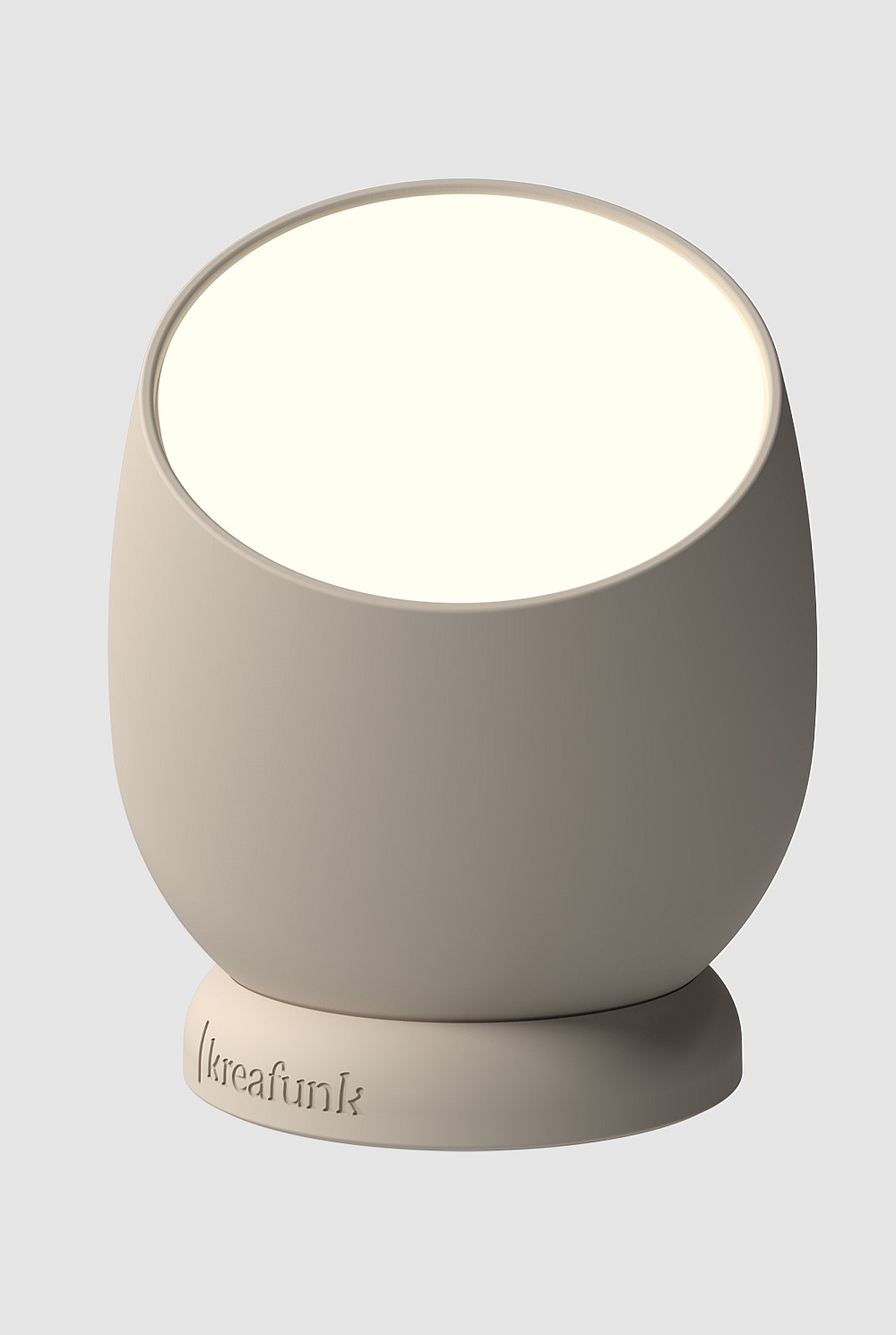 Beam Portable Rechargeable Touch Lamp - Ivory Sand