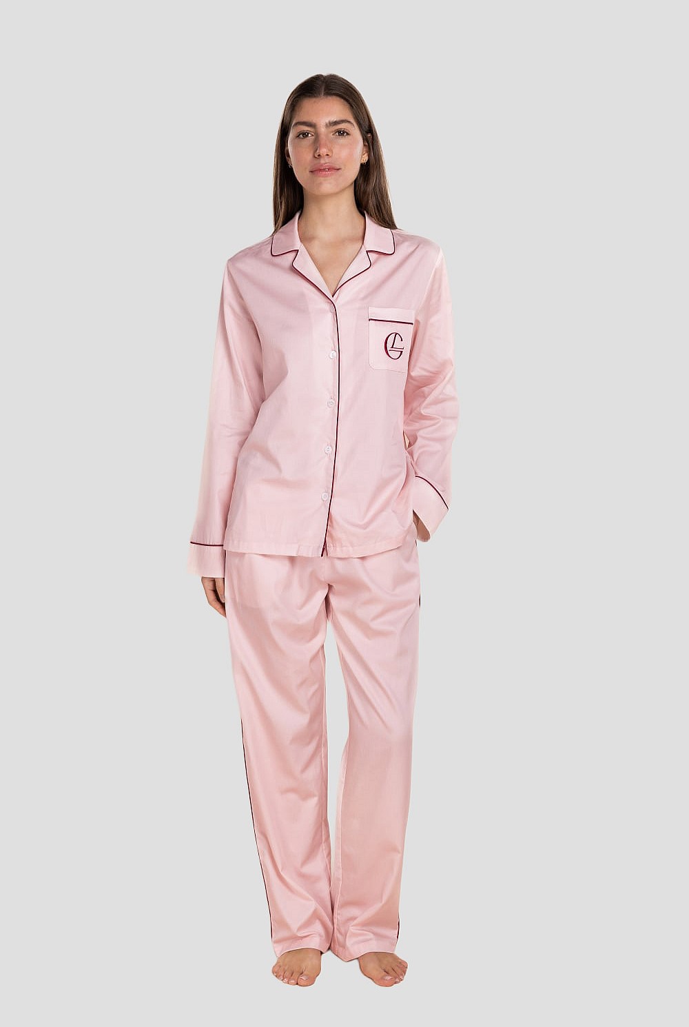 Susanna Cotton Long Pj Set