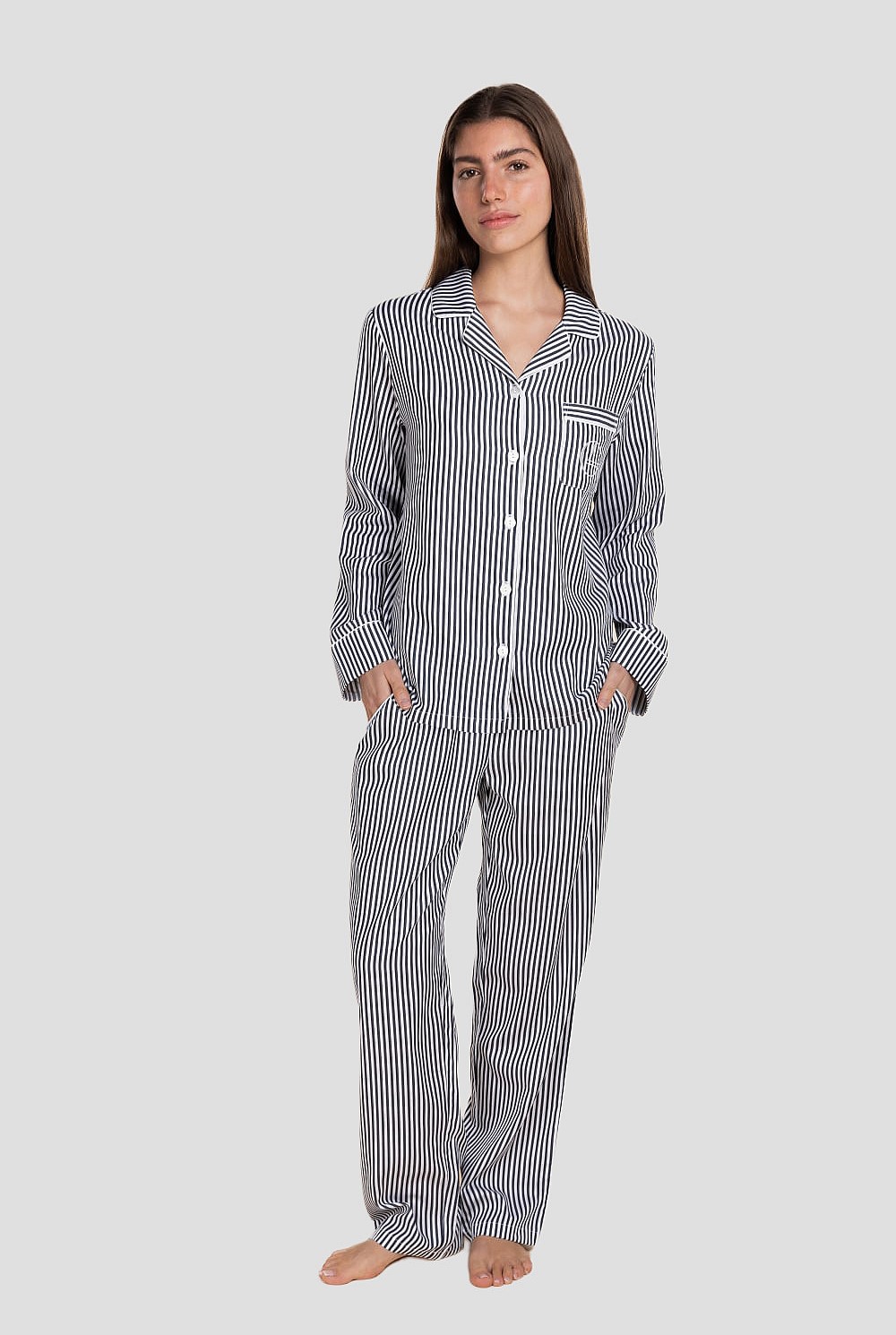 Susanna Cotton Long Pj Set