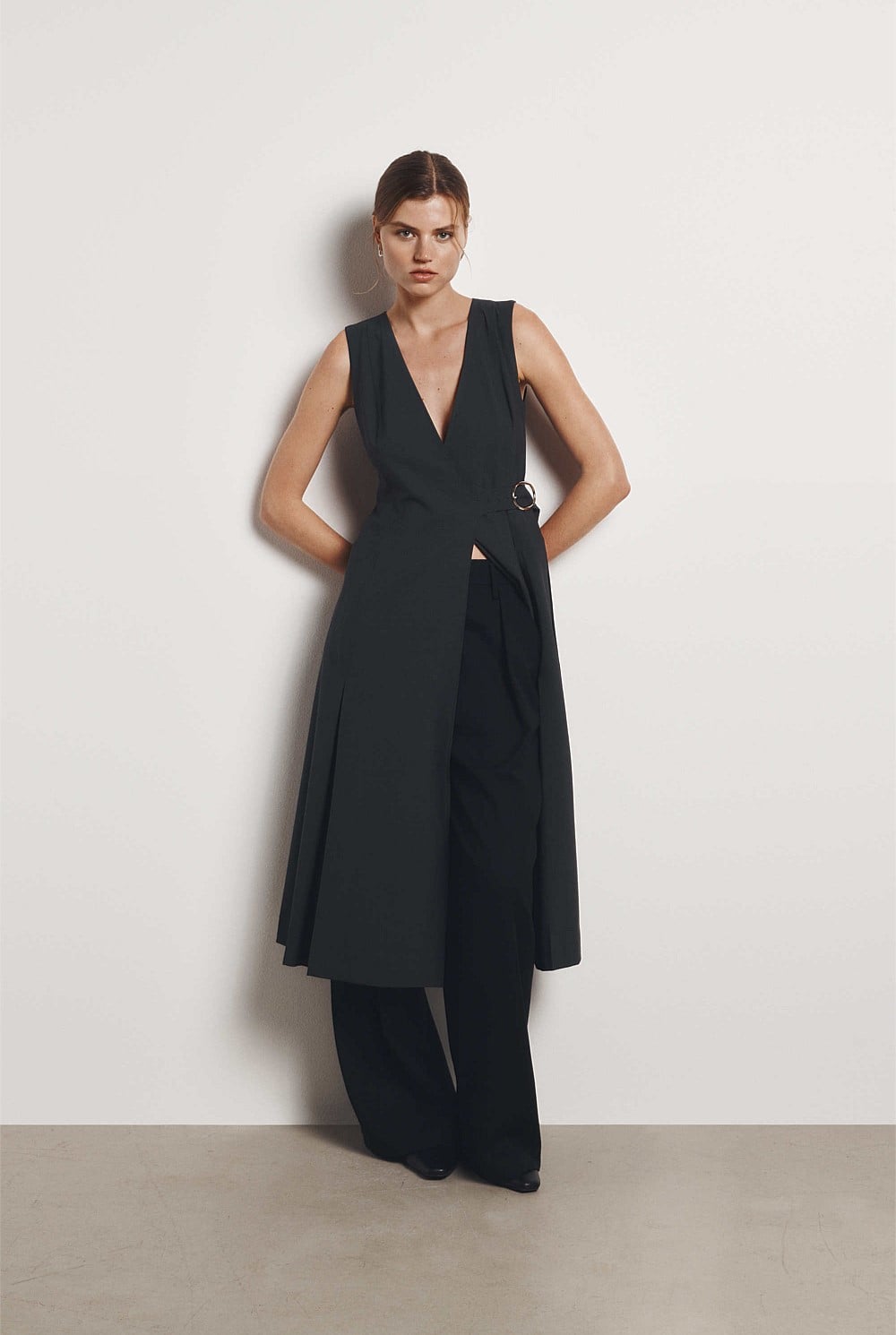 Wool Wrap Dress