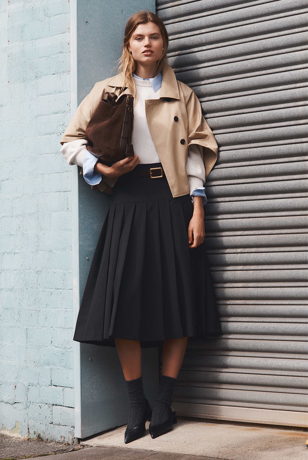 Pleated Skirt