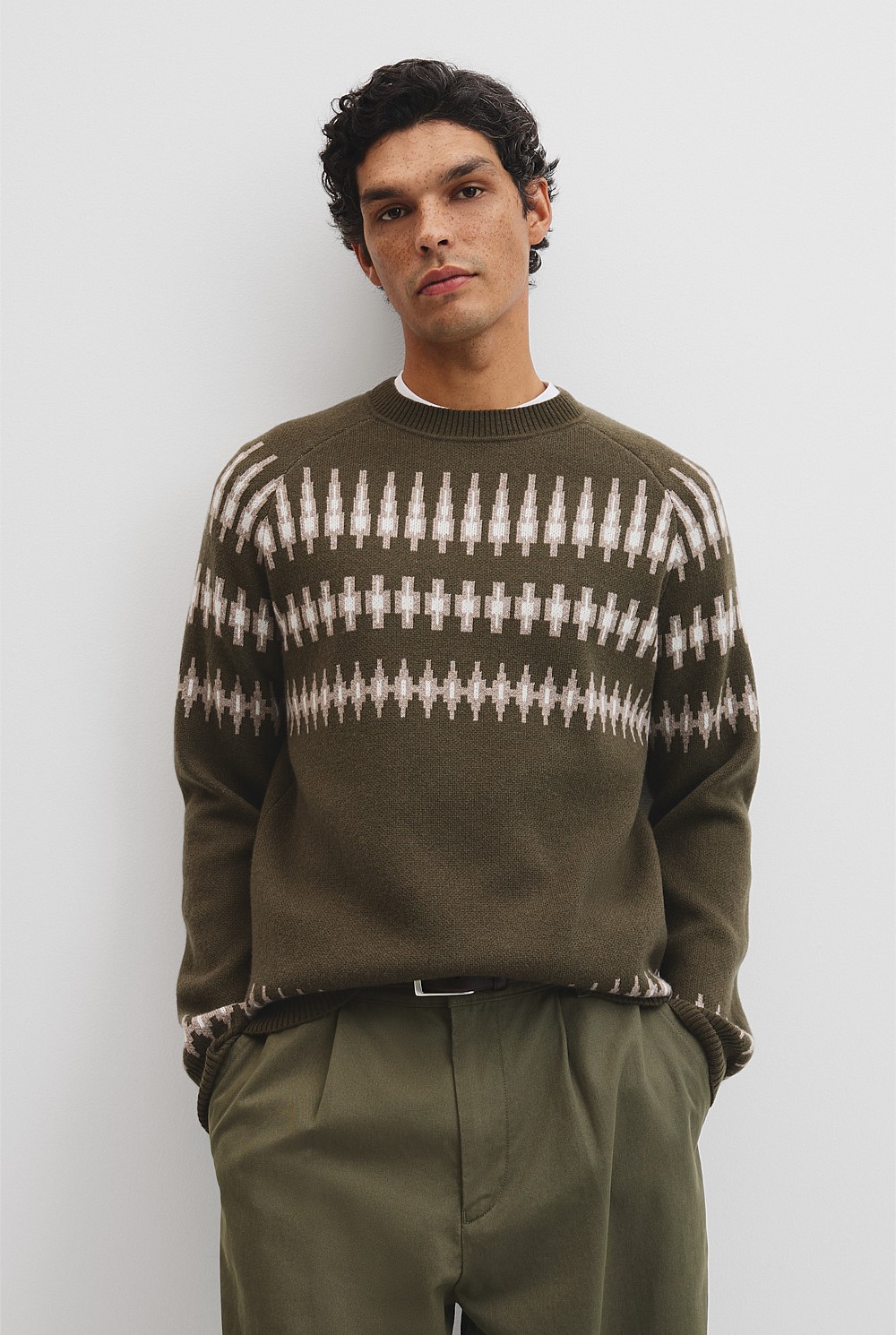 Wool Fair Isle Knit