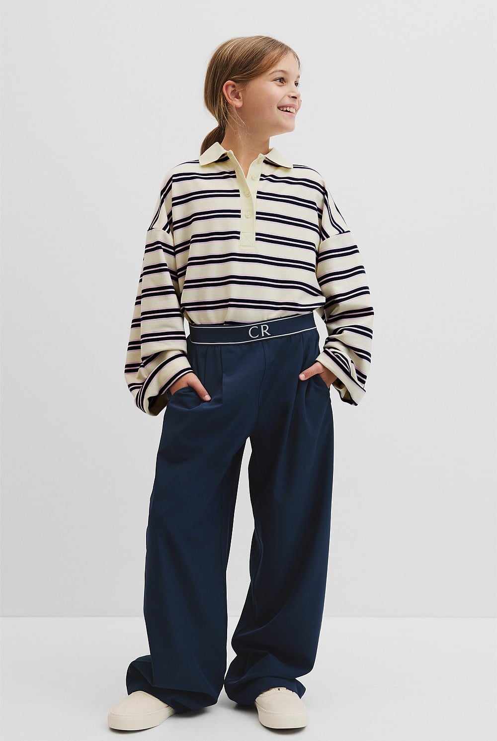 Teen Logo Pull On Pant