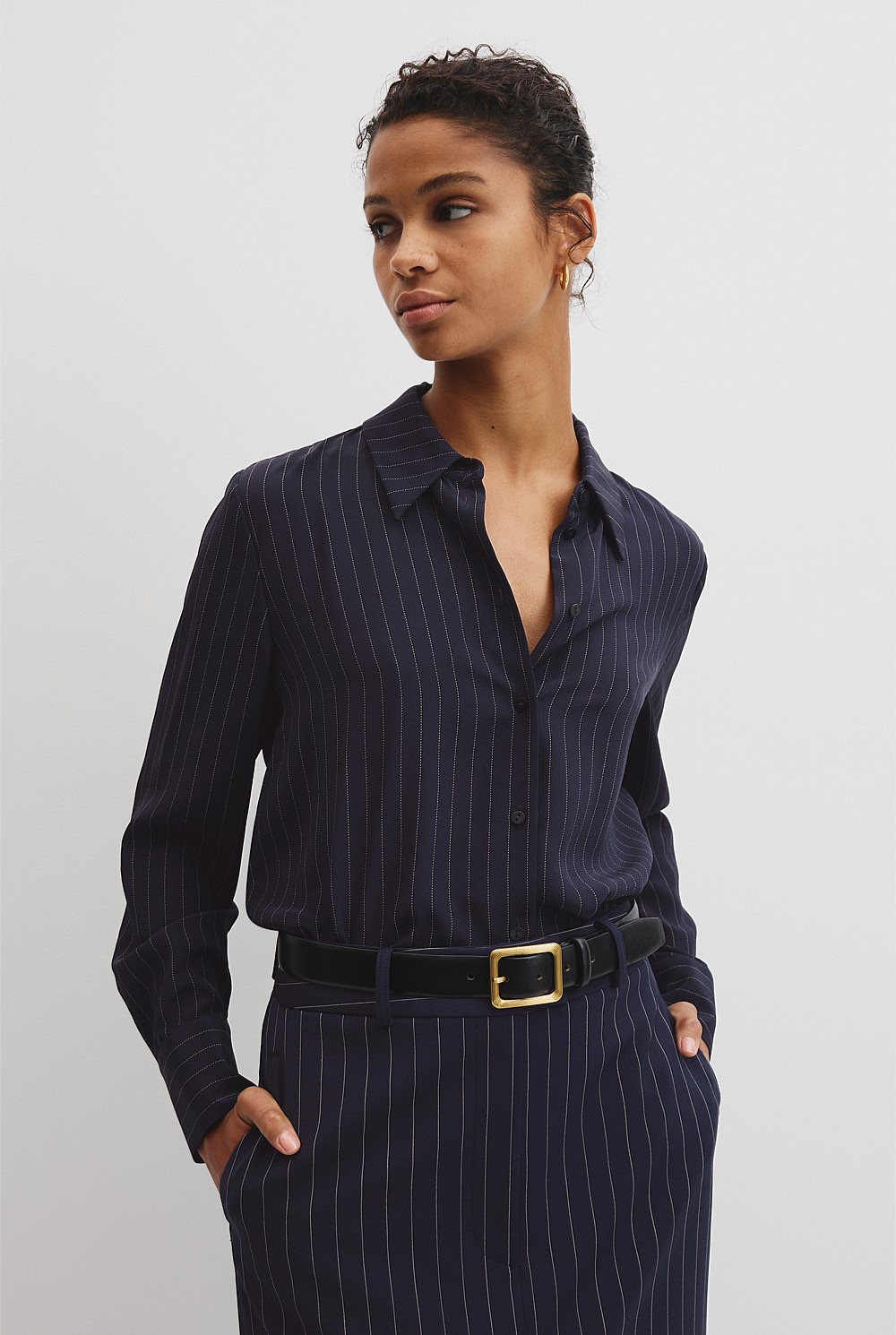 Pinstripe Shirt