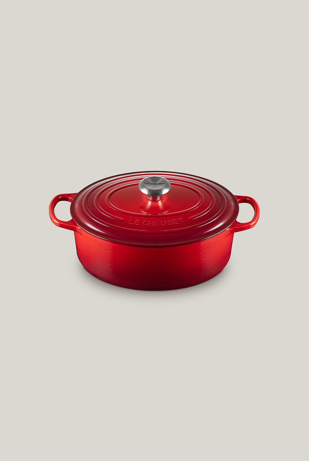 Signtature Cast Iron Oval Casserole 29cm