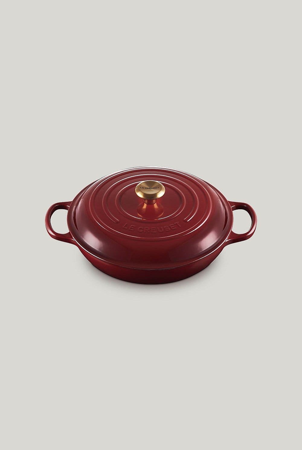 Signtature Cast Iron Shallow Casserole 30cm