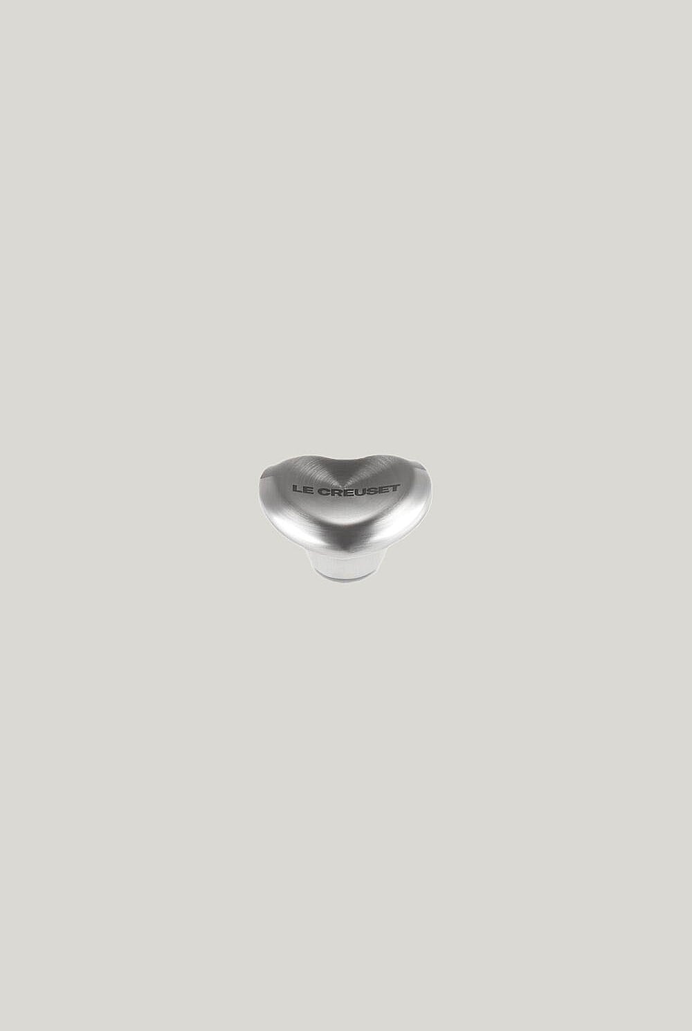 Stainless Steel Heart Knob Blister Pack