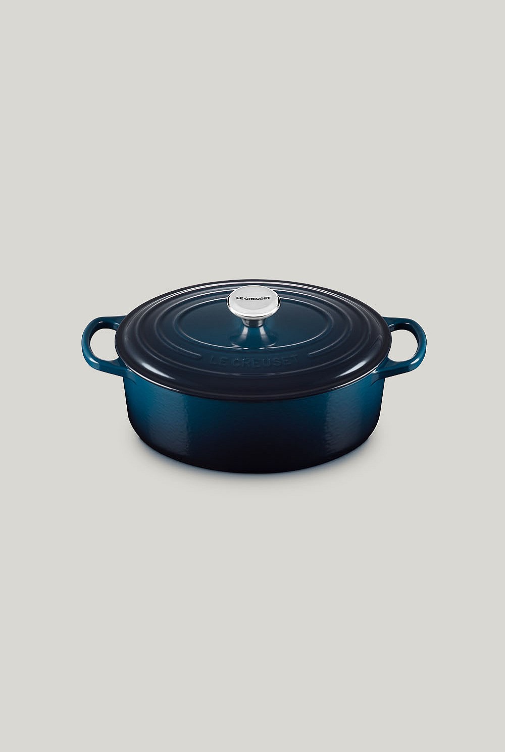 Signtature Cast Iron Oval Casserole 29cm