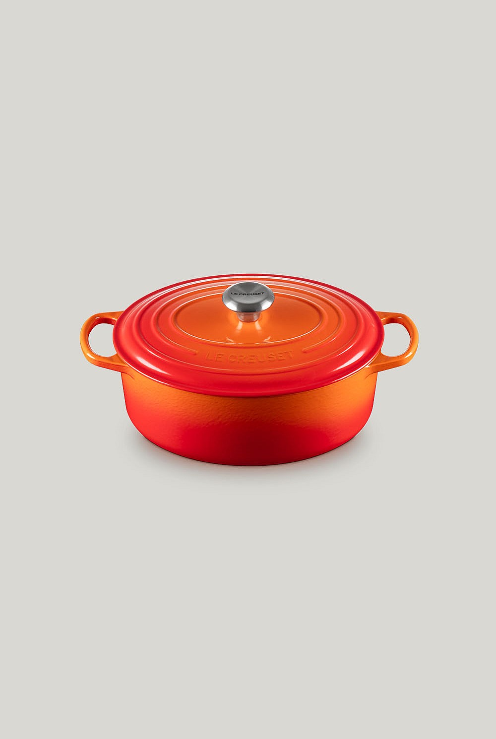 Signtature Cast Iron Oval Casserole 29cm
