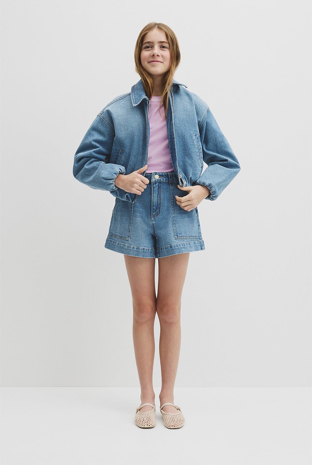 Teen Denim Short