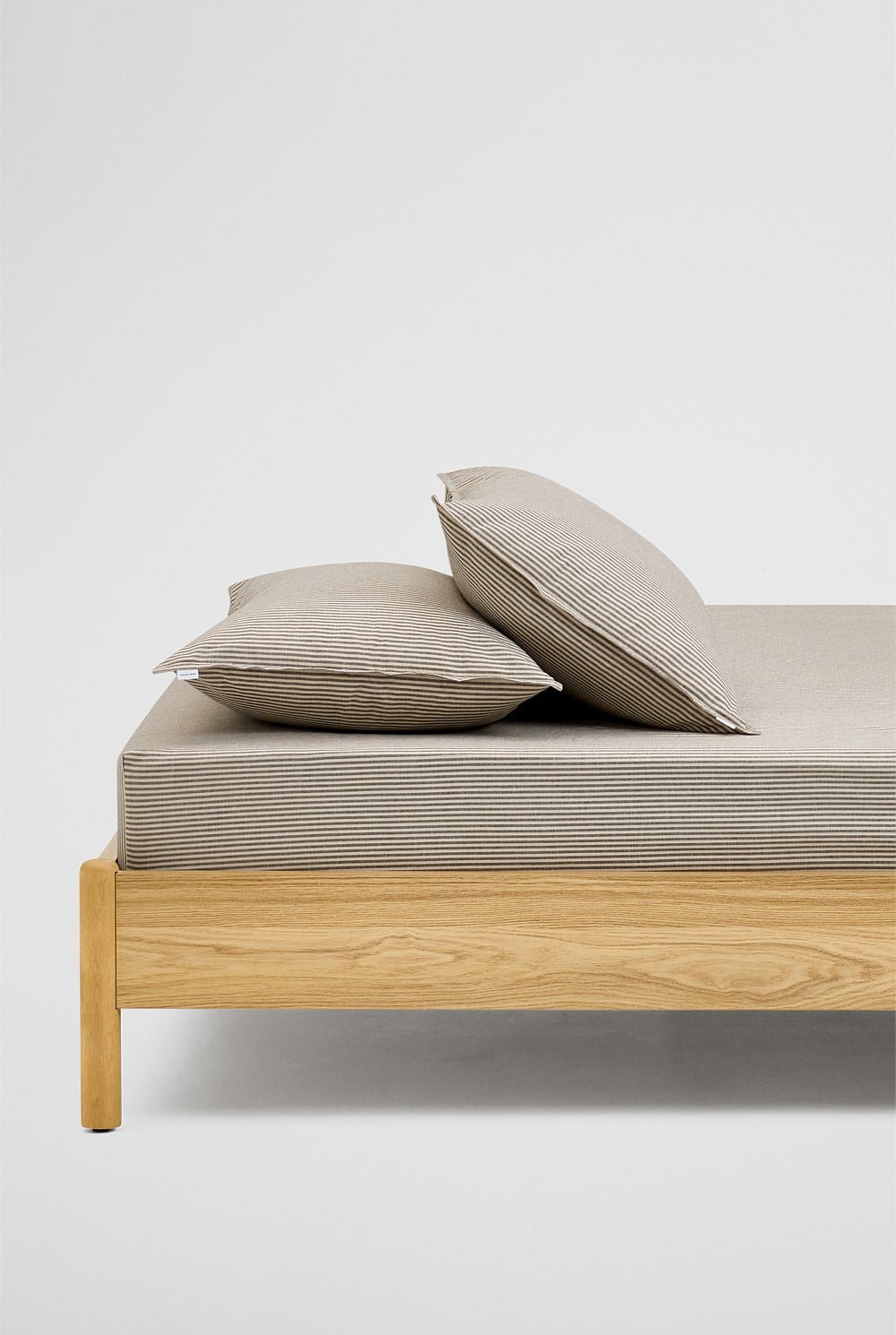 Brae Australian Cotton Stripe Queen Fitted Sheet