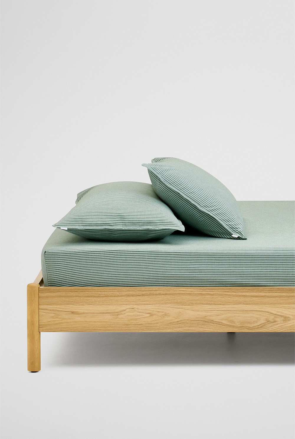 Brae Australian Cotton Stripe Queen Fitted Sheet