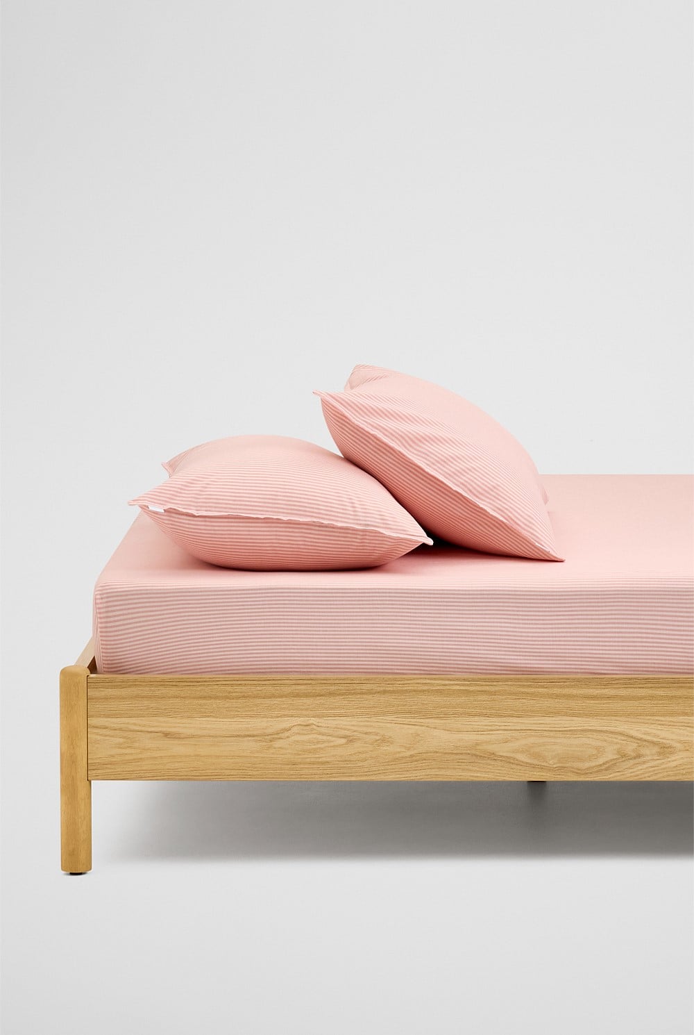 Brae Australian Cotton Stripe Queen Fitted Sheet