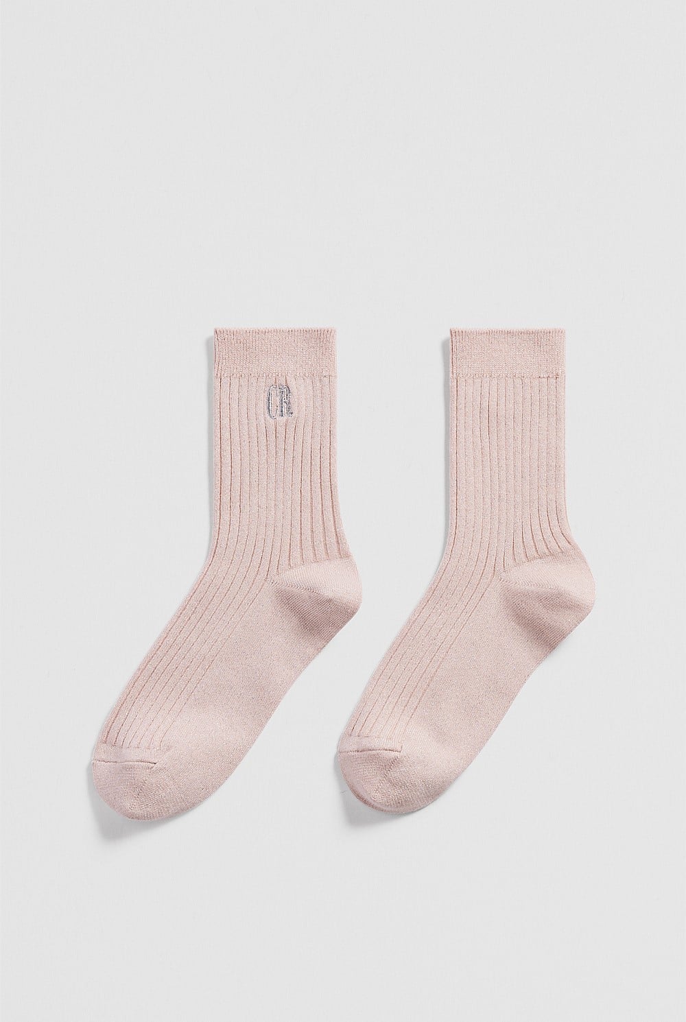 Australian Cotton Blend Country Road Metallic Sock