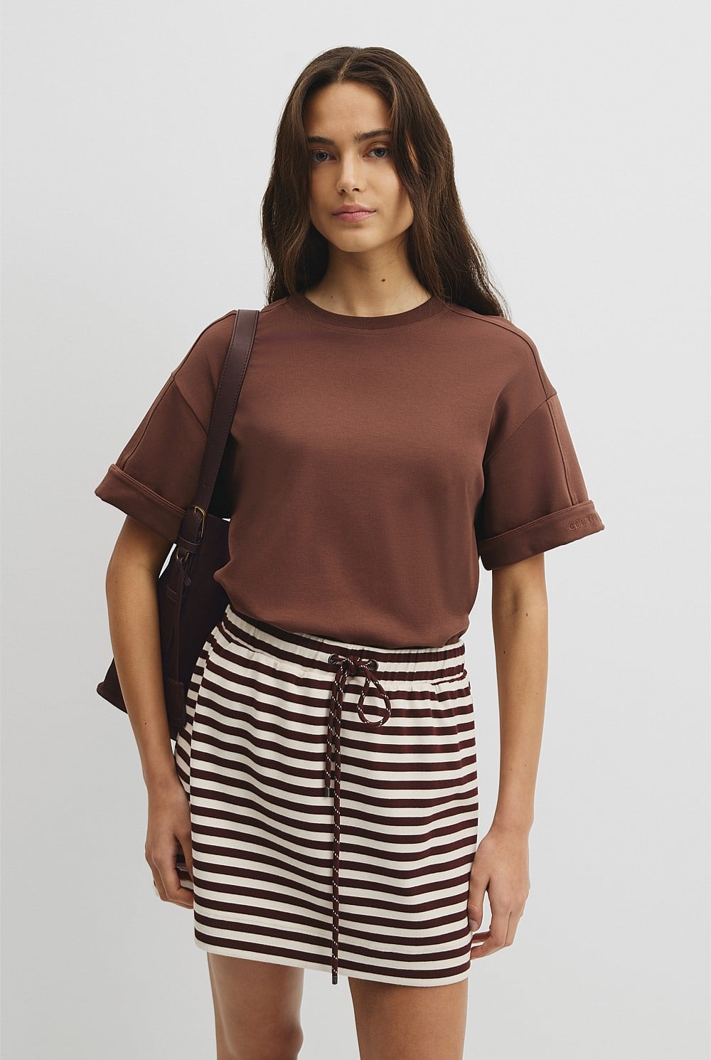 Cuff Sleeve T-Shirt