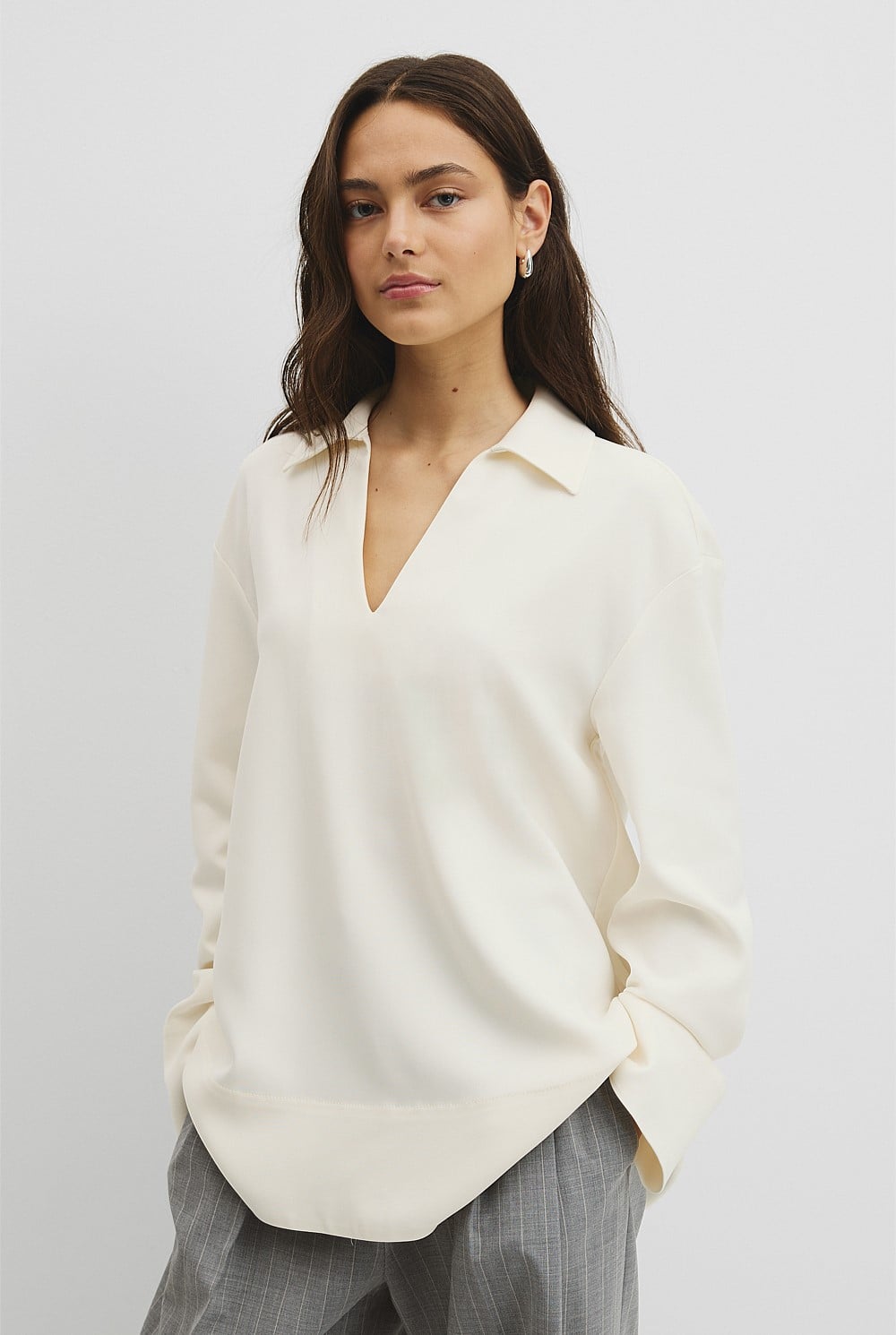 Crepe Rugby Shirt