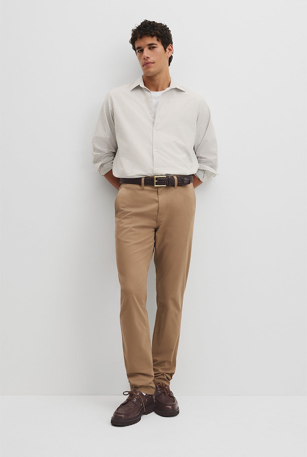 Australian Cotton Tapered Fit Stretch Chino