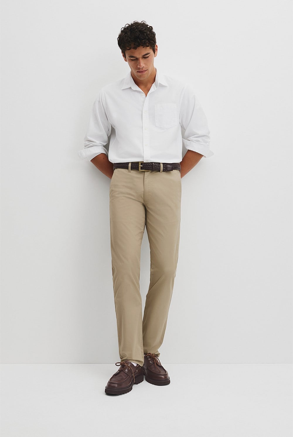 Australian Cotton Standard Fit Stretch Chino