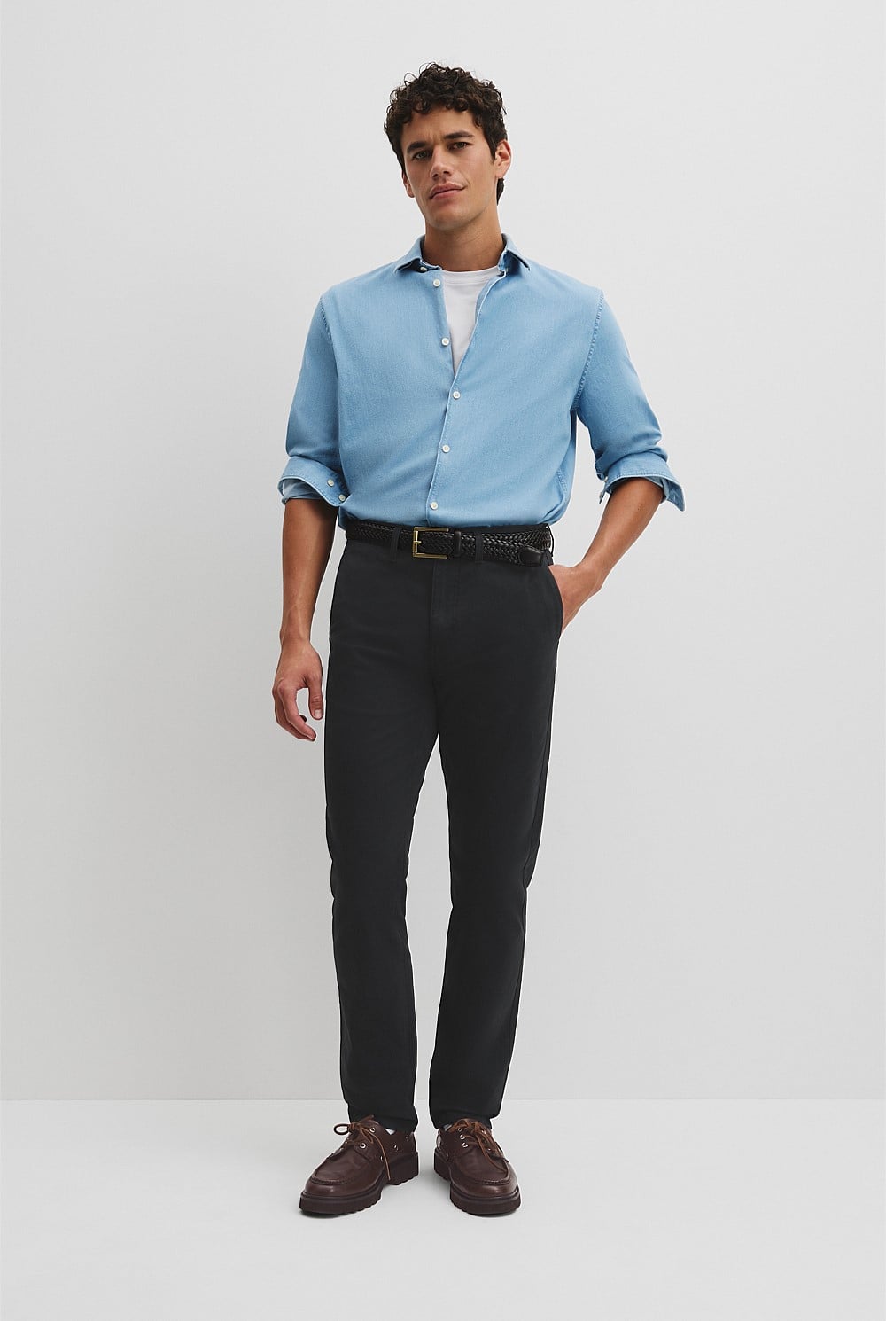 Australian Cotton Tapered Fit Stretch Chino