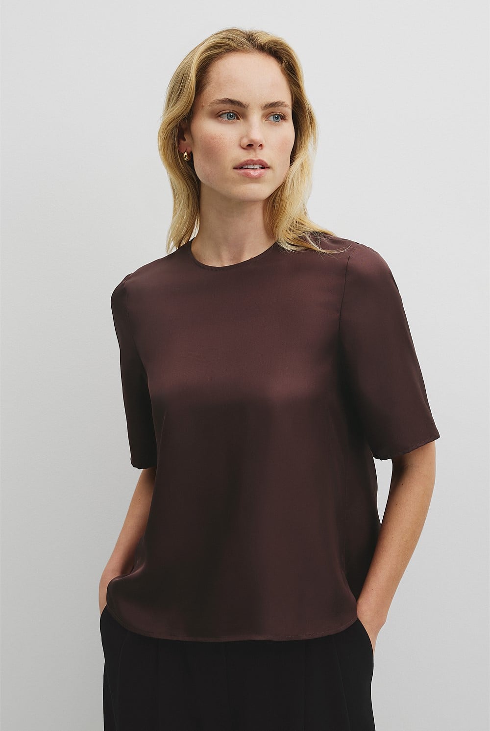 Washable Silk T-Shirt