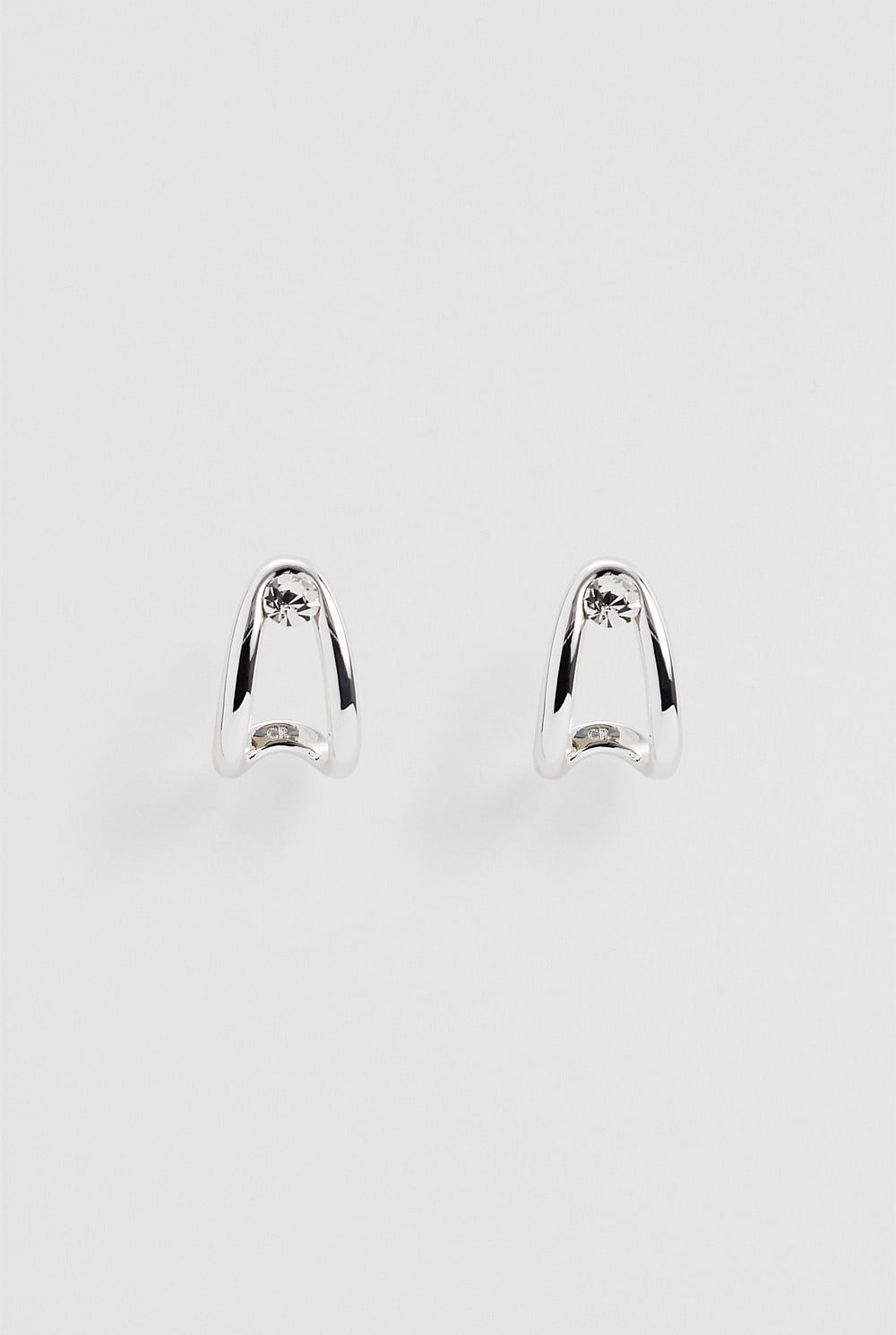 Zoey Crystal Huggie Earring
