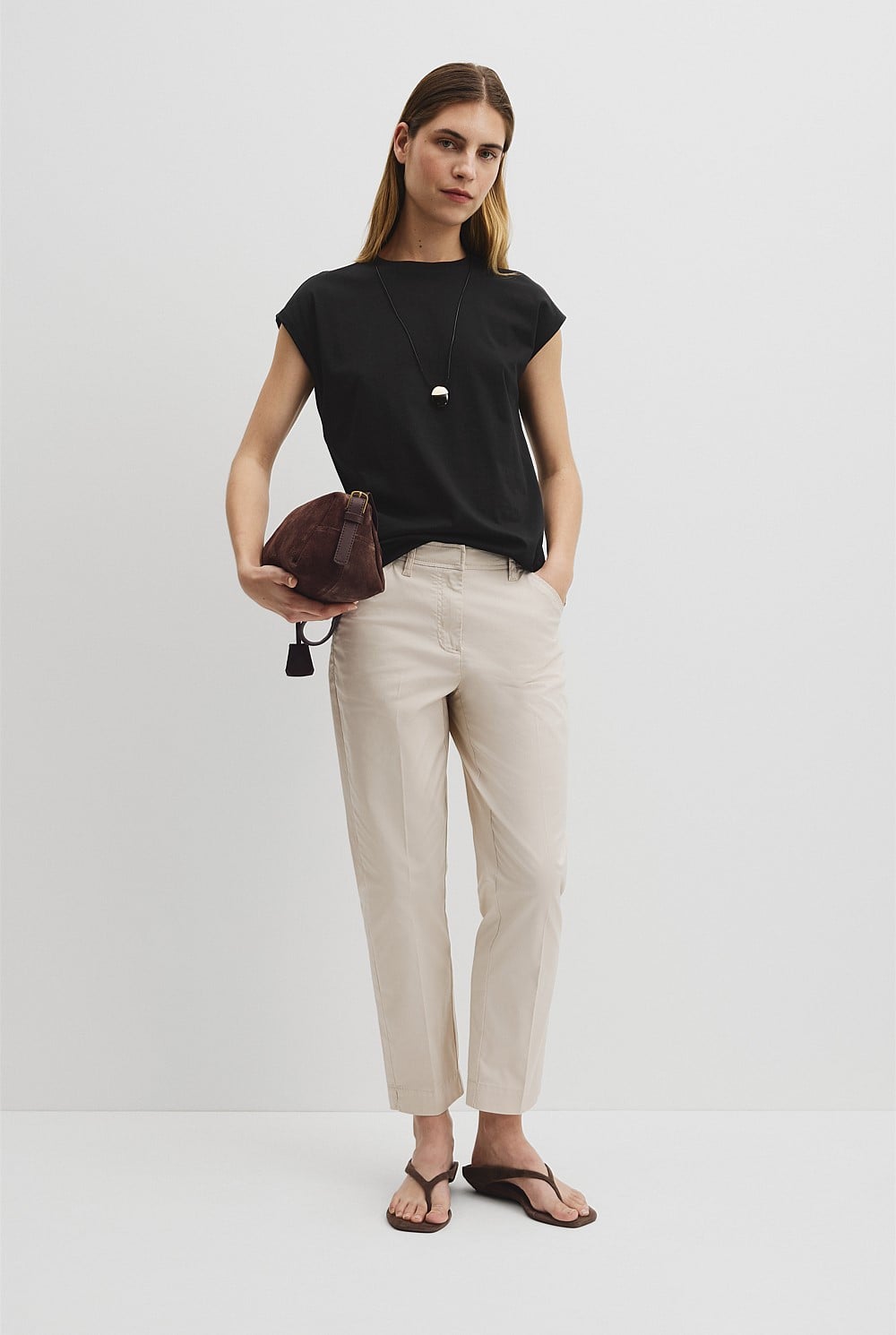 Australian Cotton Essential Twill Pant