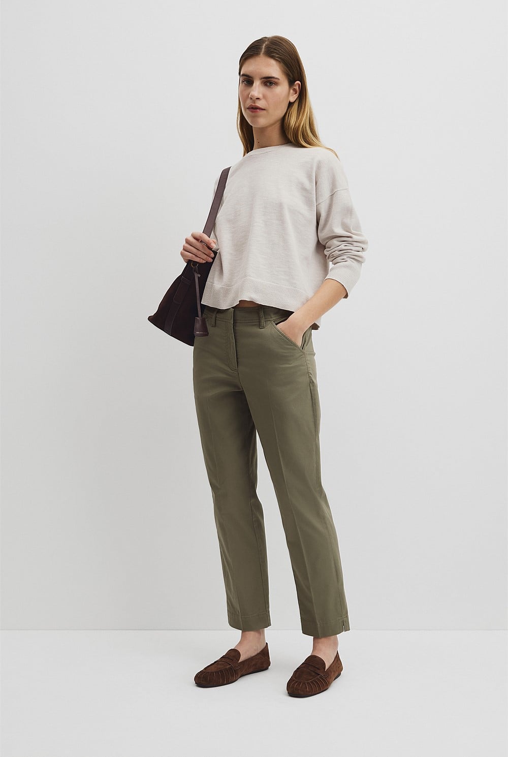 Australian Cotton Essential Twill Pant