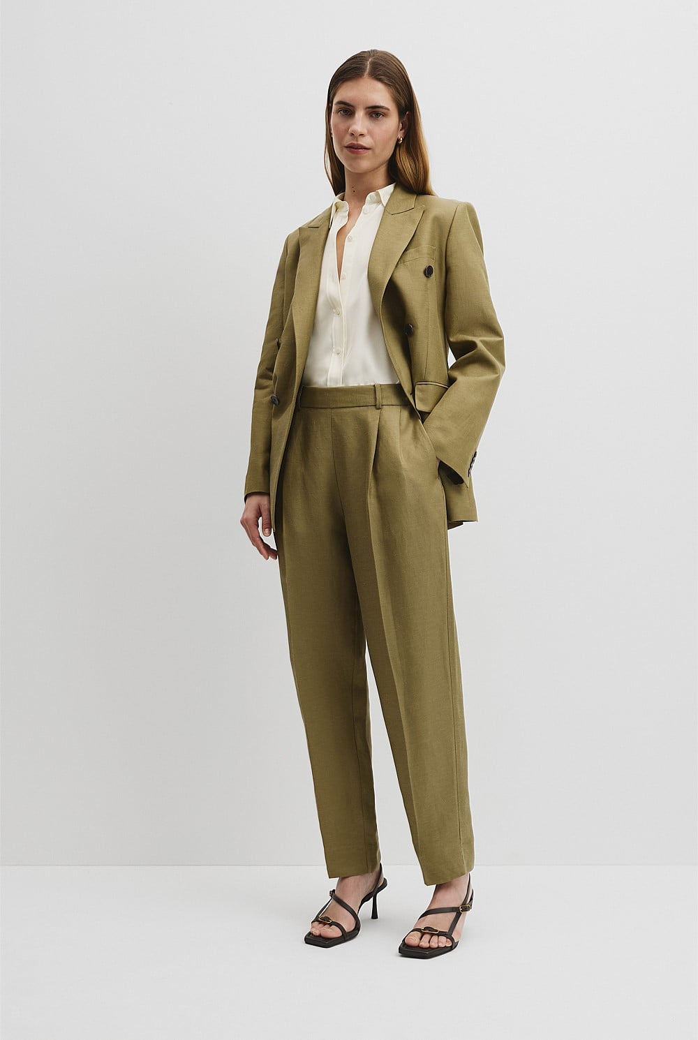 Twill Suit Pant