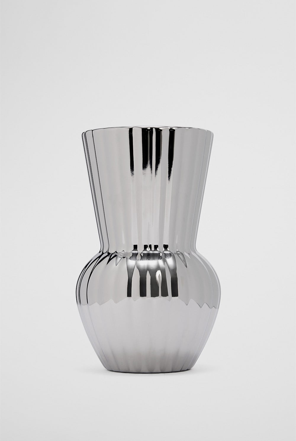 Vicki Small Metallic Vase