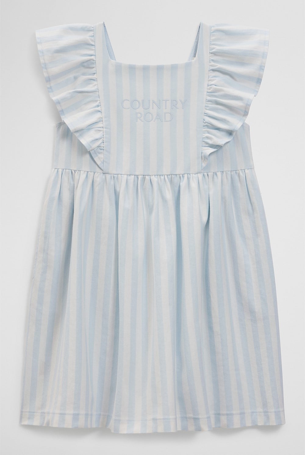 Sleeveless Frill Jersey Dress