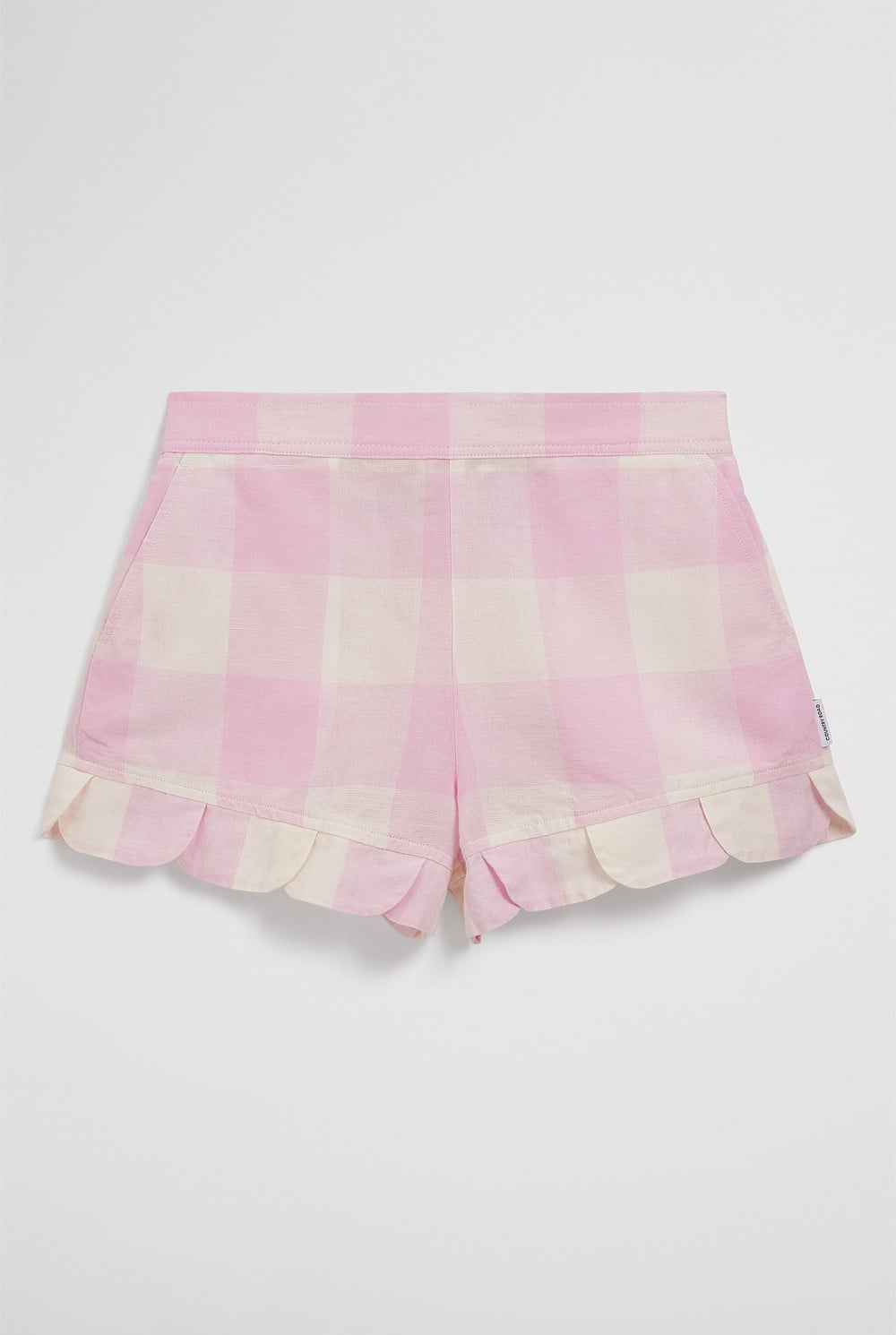 Gingham Short