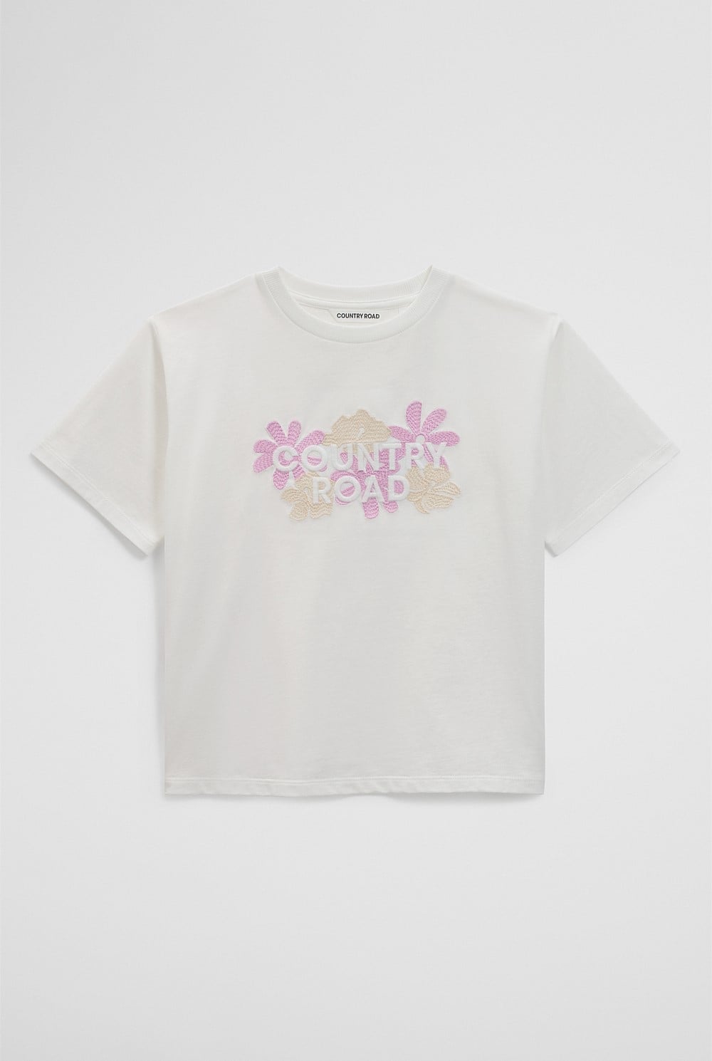 Short Sleeve Floral Oversized T-Shirt