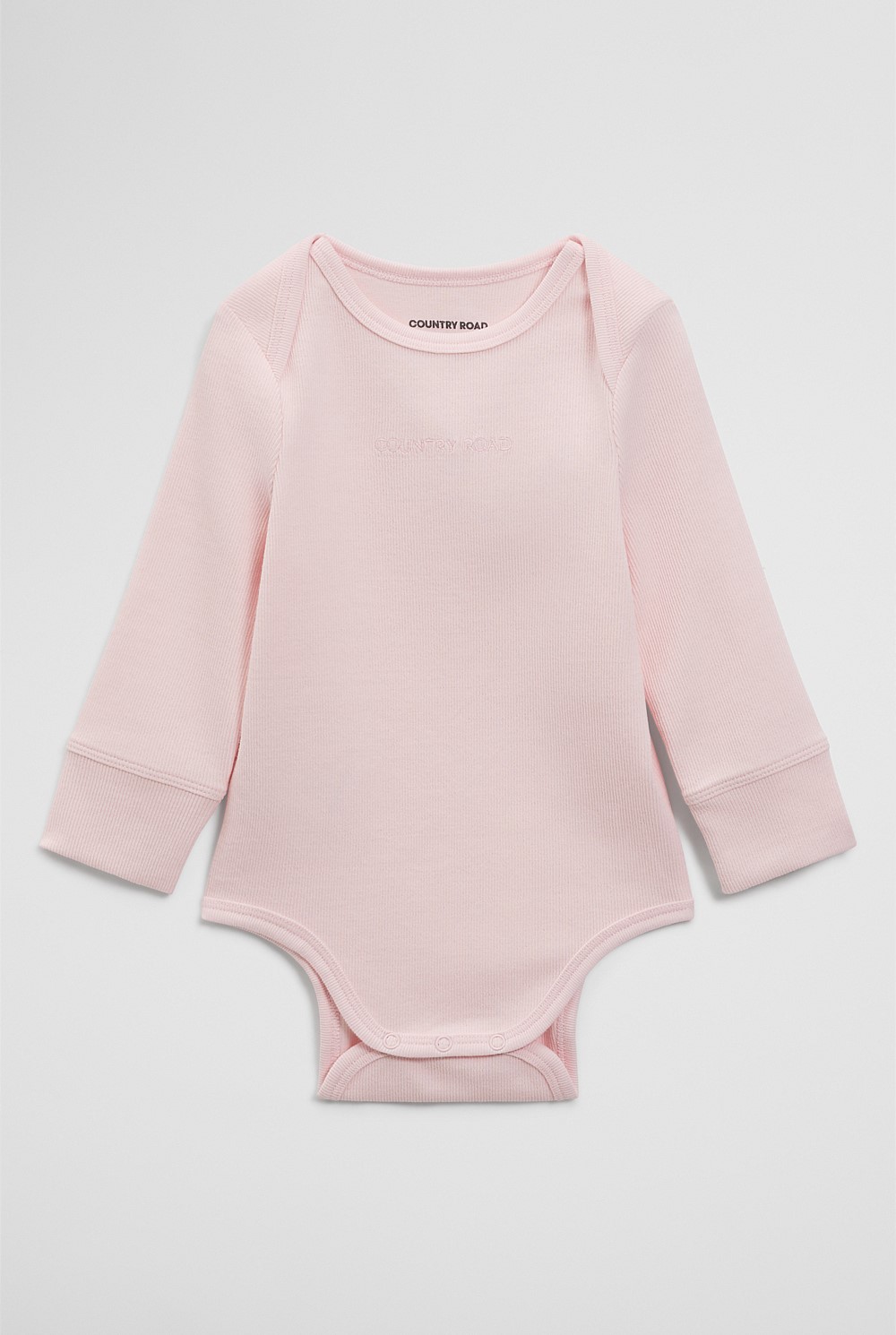 Long Sleeve Envelope Rib Bodysuit
