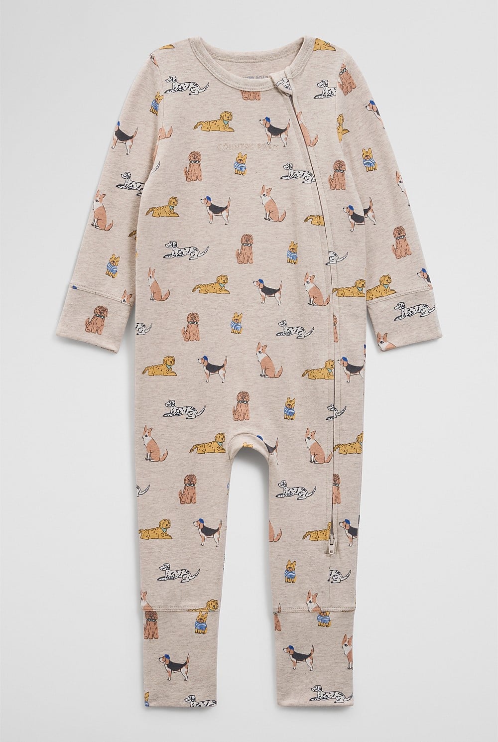 Organically Grown Cotton Jersey Print Jumpsuit