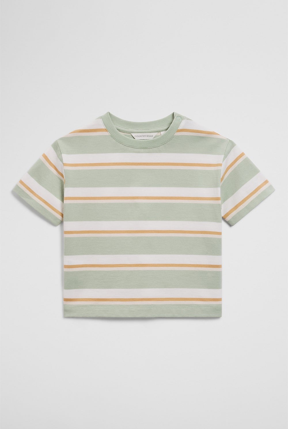 Oversized Stripe Short Sleeve T-Shirt