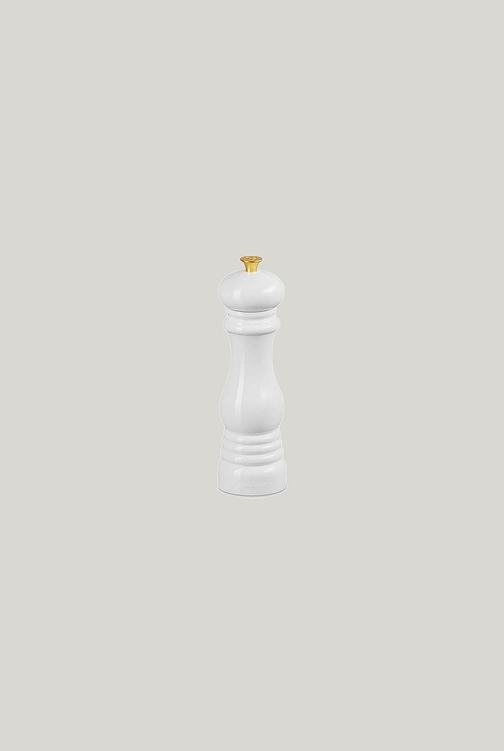 Salt Mill 21cm with Gold Knob