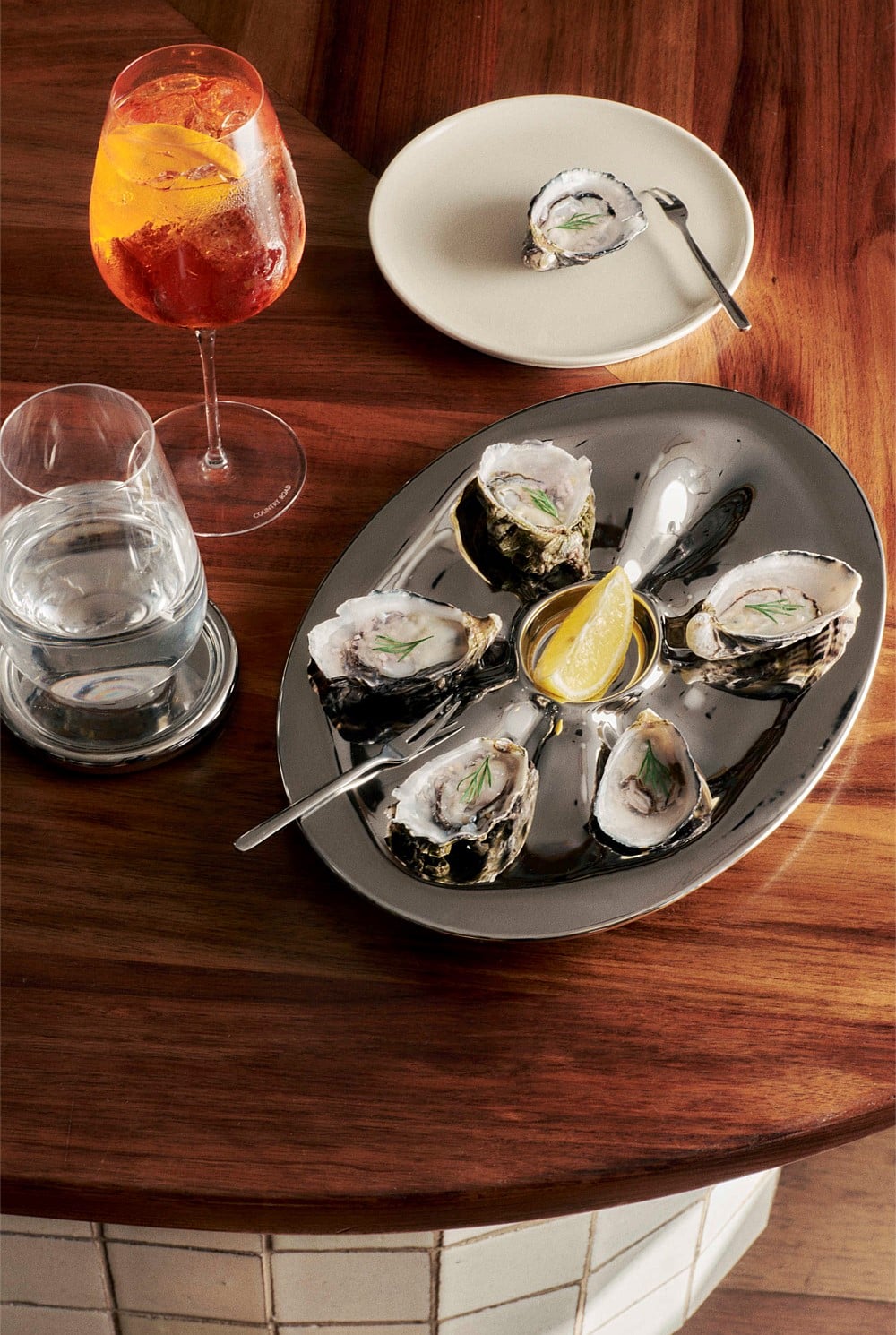 Polly 6 Piece Oyster Plate
