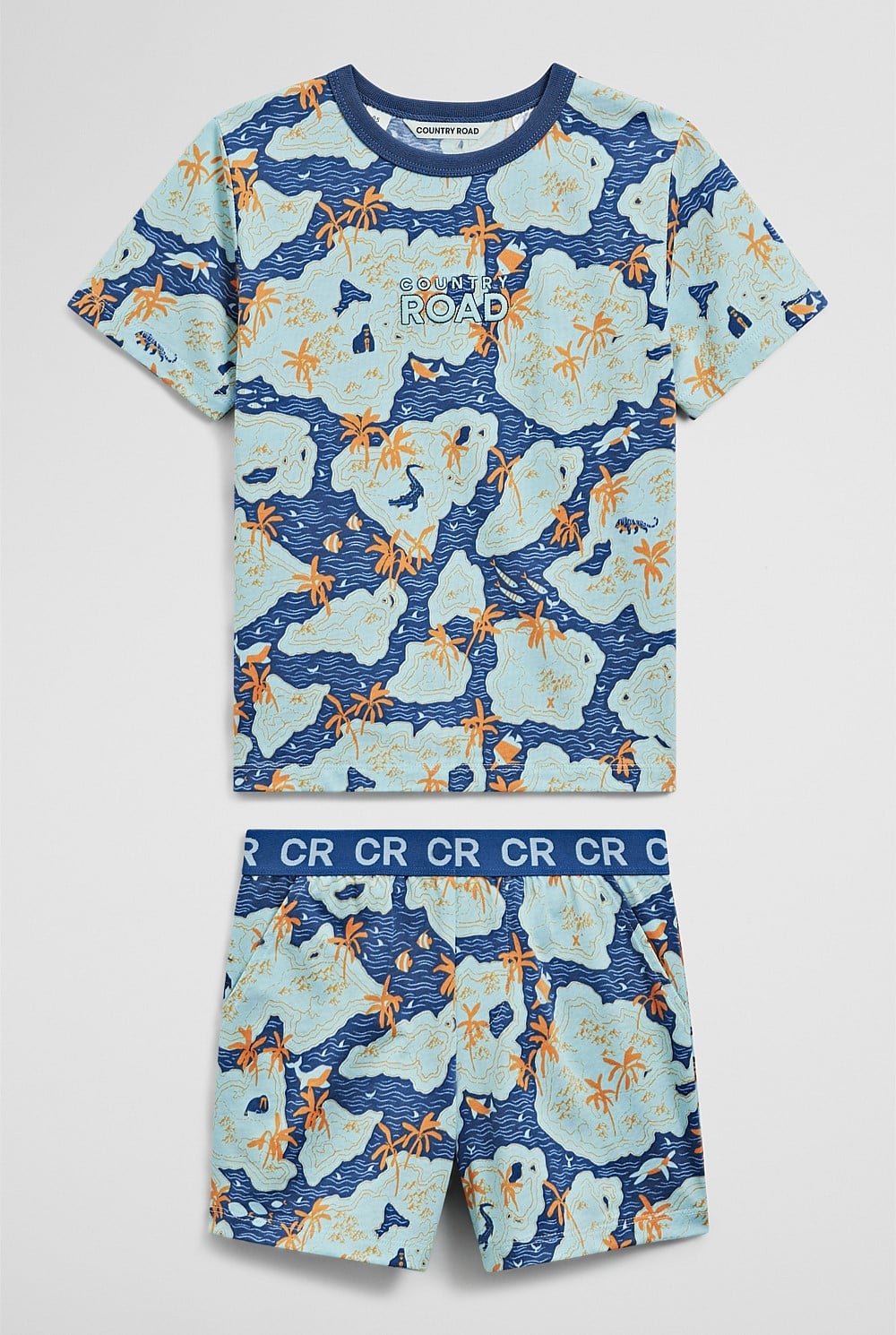 Short Sleeve Jungle Pyjama Set