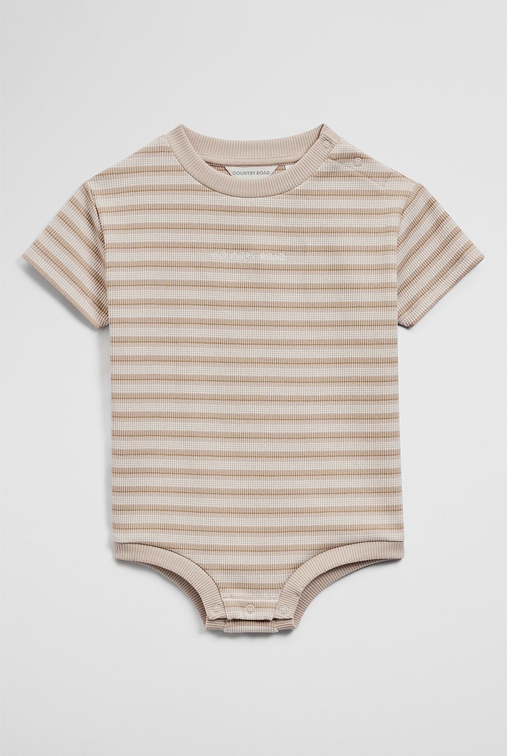 Short Sleeve Rib Oversized Bodysuit
