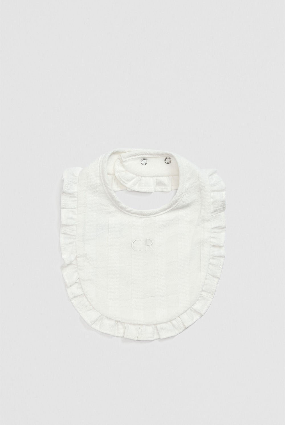 Woven Frill Bib