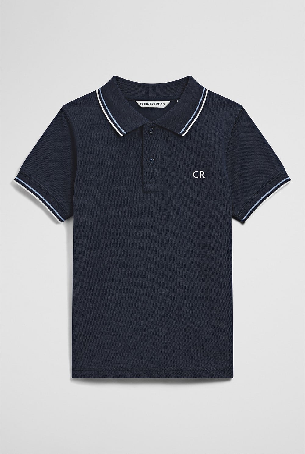 Short Sleeve Logo Polo