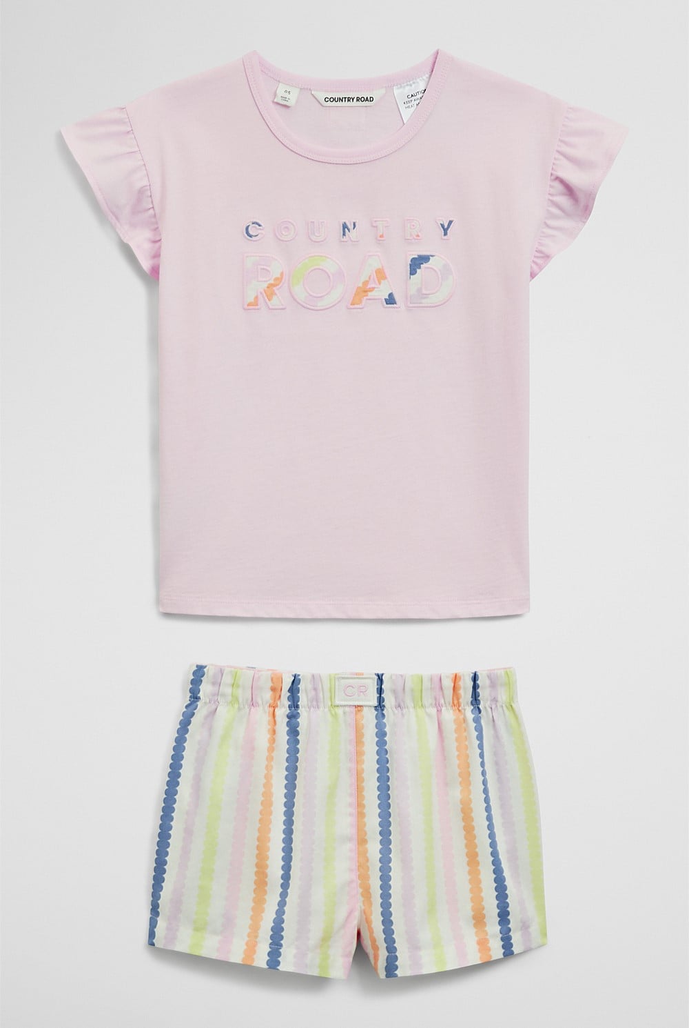 Short Sleeve T-Shirt Sleep Set