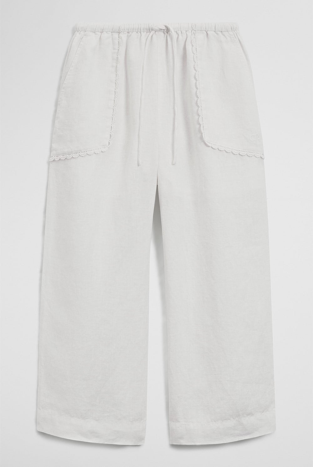 Linen Wide Leg Pant